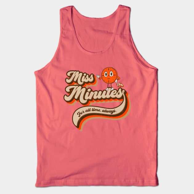 MISS MINUTES Tank Top by DrMonekers